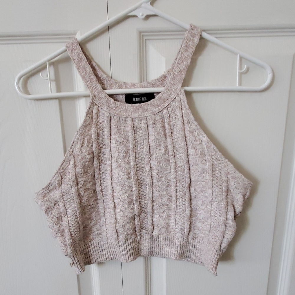 Knit Crop Top
